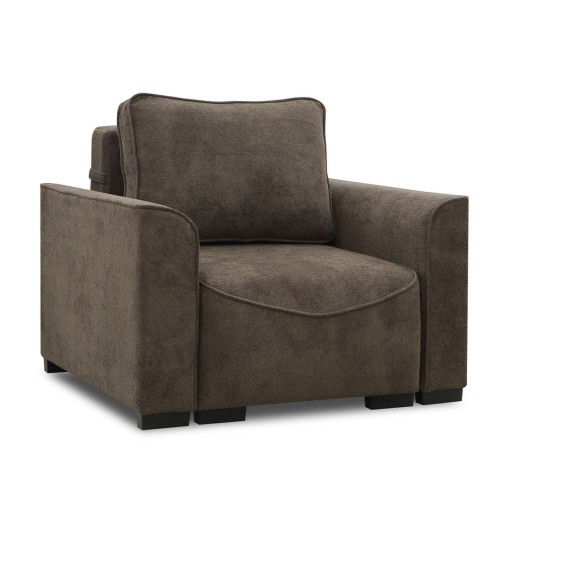 Кресло HOBEL BELONA 1  BROWN BELLA 6 / NIAGARA BEIGE (3) 