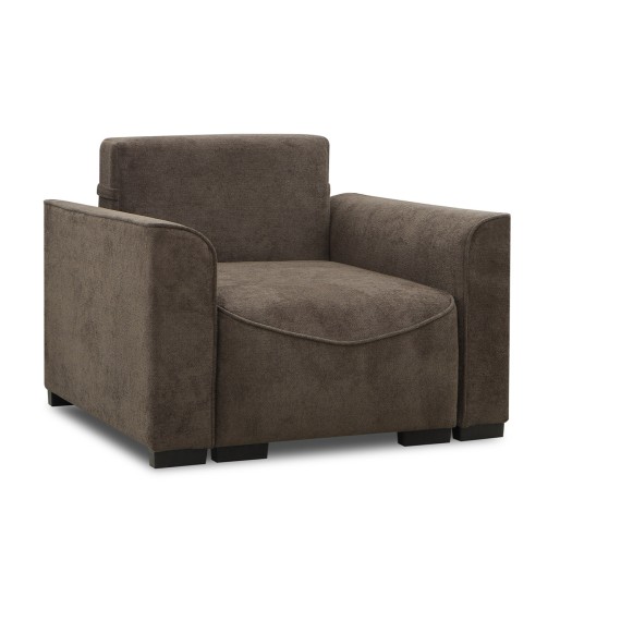 Кресло HOBEL BELONA 1  BROWN BELLA 6 / NIAGARA BEIGE (3) 