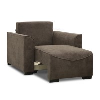 Кресло HOBEL BELONA 1  BROWN BELLA 6 / NIAGARA BEIGE (3) 