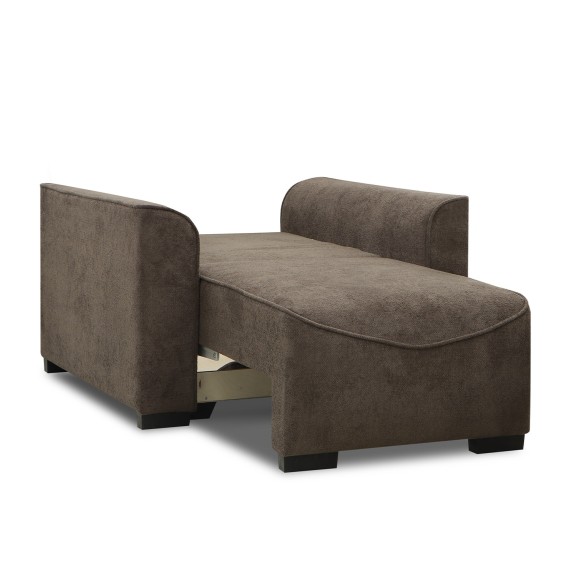 Кресло HOBEL BELONA 1  BROWN BELLA 6 / NIAGARA BEIGE (3) 