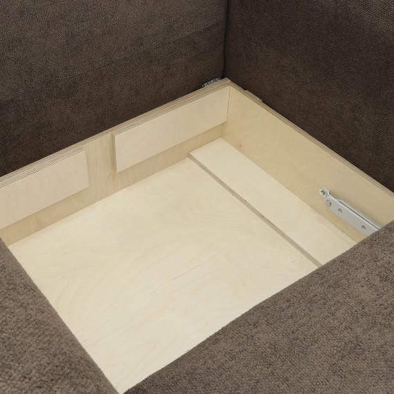 Кресло HOBEL BELONA 1  BROWN BELLA 6 / NIAGARA BEIGE (3) 