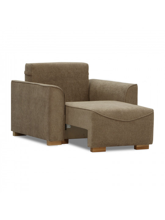 Բազկաթոռ HOBEL BELONA 1  F/R LIGHT BROWN BONCUK 7 (3) 