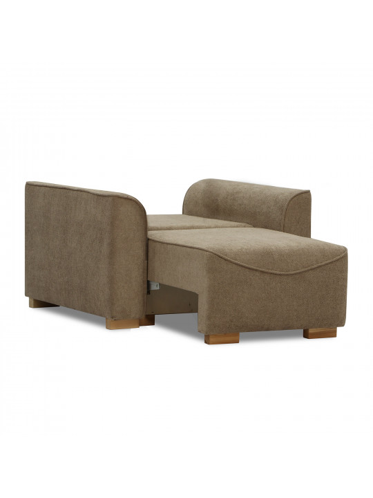 Բազկաթոռ HOBEL BELONA 1  F/R LIGHT BROWN BONCUK 7 (3) 