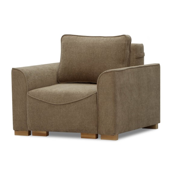 Բազկաթոռ HOBEL BELONA 1  F/R LIGHT BROWN BONCUK 7 (3) 