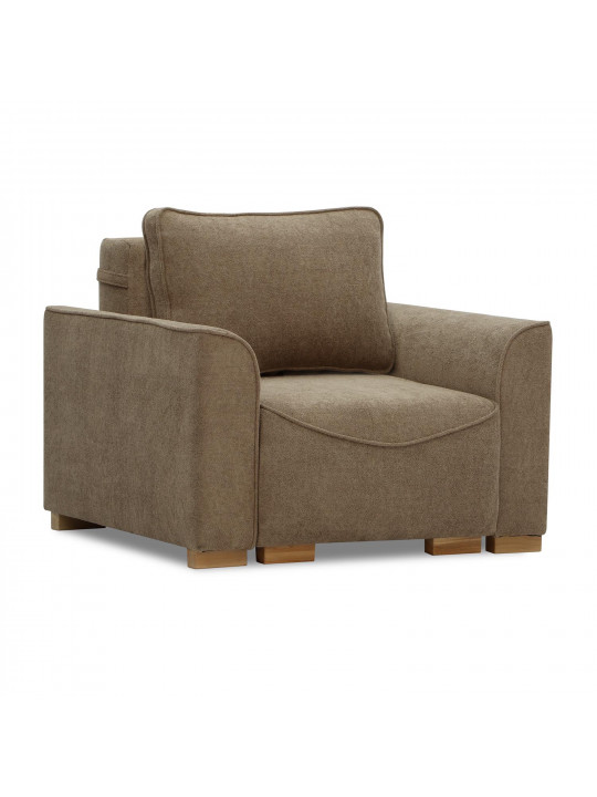 Բազկաթոռ HOBEL BELONA 1  F/R LIGHT BROWN BONCUK 7 (3) 