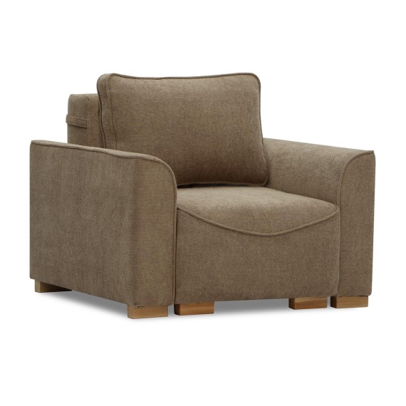 Բազկաթոռ HOBEL BELONA 1  F/R LIGHT BROWN BONCUK 7 (3) 