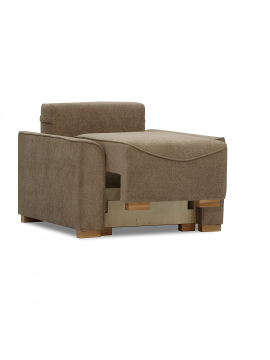 Բազկաթոռ HOBEL BELONA 1  F/R LIGHT BROWN BONCUK 7 (3) 