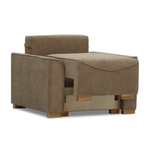 Բազկաթոռ HOBEL BELONA 1  F/R LIGHT BROWN BONCUK 7 (3) 