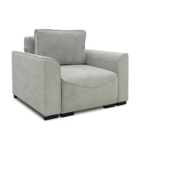 Armchair HOBEL BELONA 1 LIGHT GREY BELLA 12/ INFINITY 991 (3) 