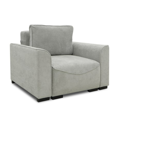 Кресло HOBEL BELONA 1 LIGHT GREY BELLA 12/ INFINITY 991 (3) 