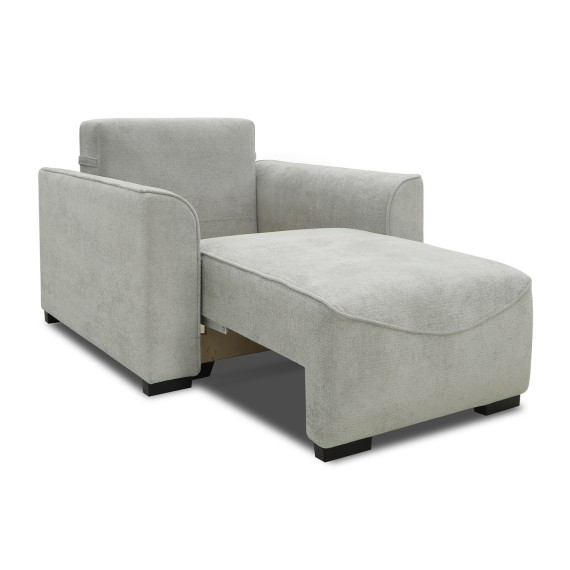 Кресло HOBEL BELONA 1 LIGHT GREY BELLA 12/ INFINITY 991 (3) 