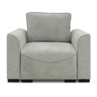 Кресло HOBEL BELONA 1 LIGHT GREY BELLA 12/ INFINITY 991 (3) 