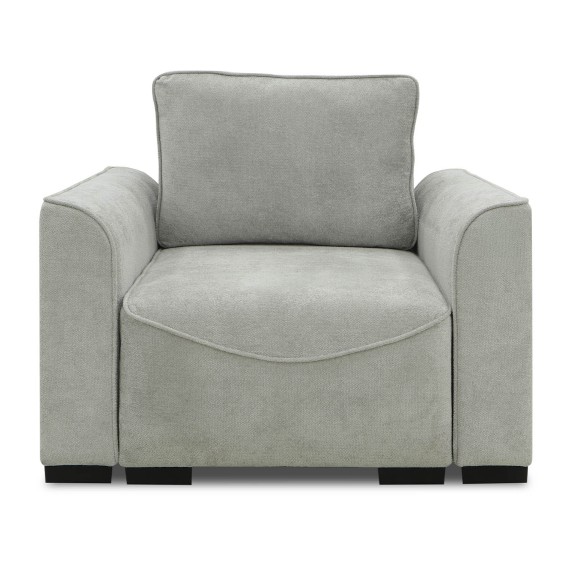 Кресло HOBEL BELONA 1 LIGHT GREY BELLA 12/ INFINITY 991 (3) 