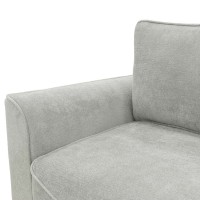 Кресло HOBEL BELONA 1 LIGHT GREY BELLA 12/ INFINITY 991 (3) 