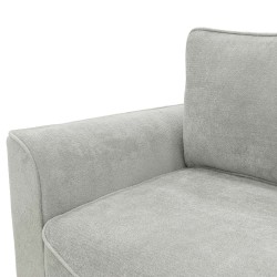 Armchair HOBEL BELONA 1 LIGHT GREY BELLA 12/ INFINITY 991 (3) 