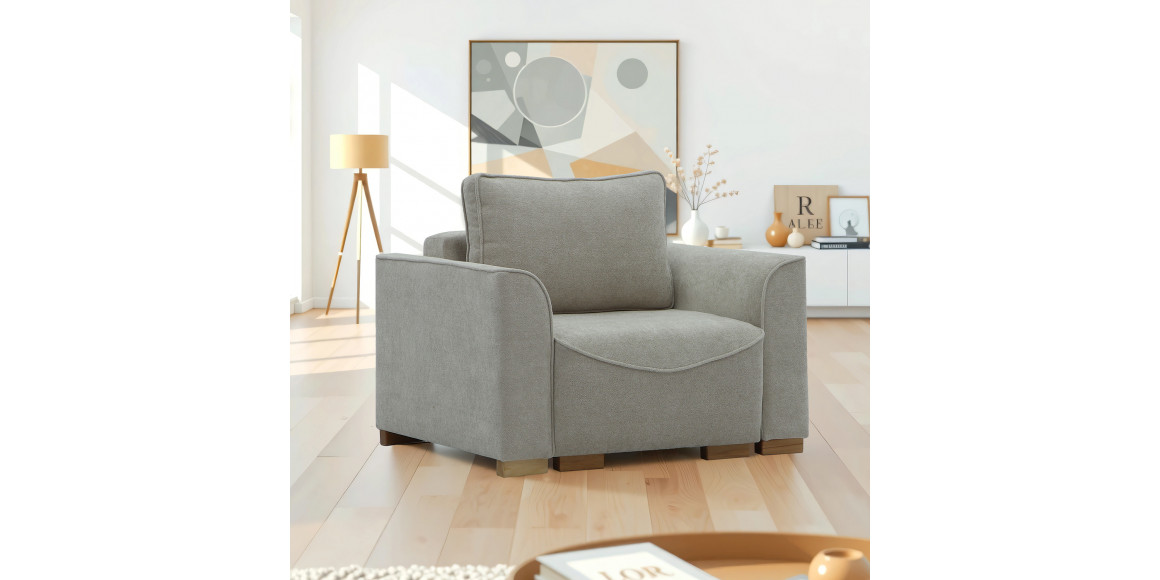 Sofa HOBEL BELONA LUXE 1 CREAM BONCUK 4/ BROWN SHO 599-2 (3) 