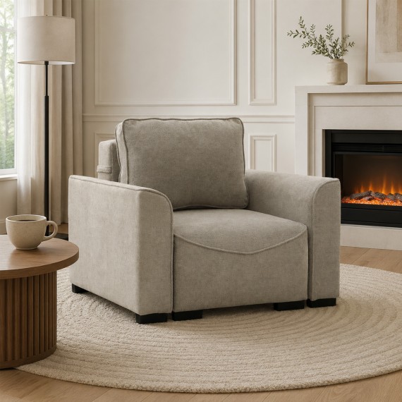 Кресло HOBEL BELONA 1 CAPPUCCINO BELLA 4/ INFINITY 103 (3) 