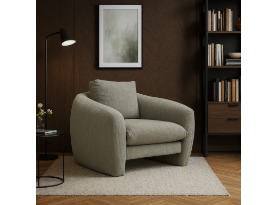 Բազկաթոռ HOBEL CHILI 1 LIGHT GREY BEATTO 1067 (1) 