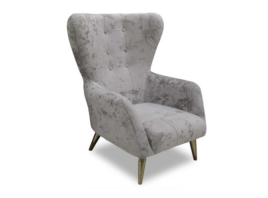 Armchair HOBEL CLARA KAX-0433 LIGHT CAPPUCCINO MONACO 4 (1) 