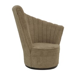 Кресло HOBEL CORONA BROWN KUZU 1 L (1) 