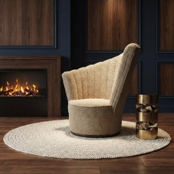 Кресло HOBEL CORONA BROWN KUZU 1 R (1) 