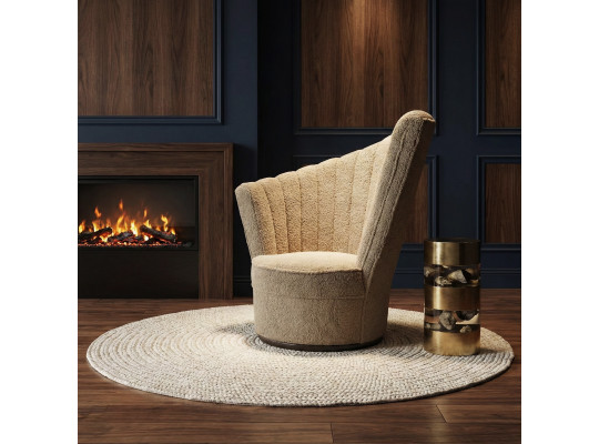 Armchair HOBEL CORONA BROWN KUZU 1 R (1) 