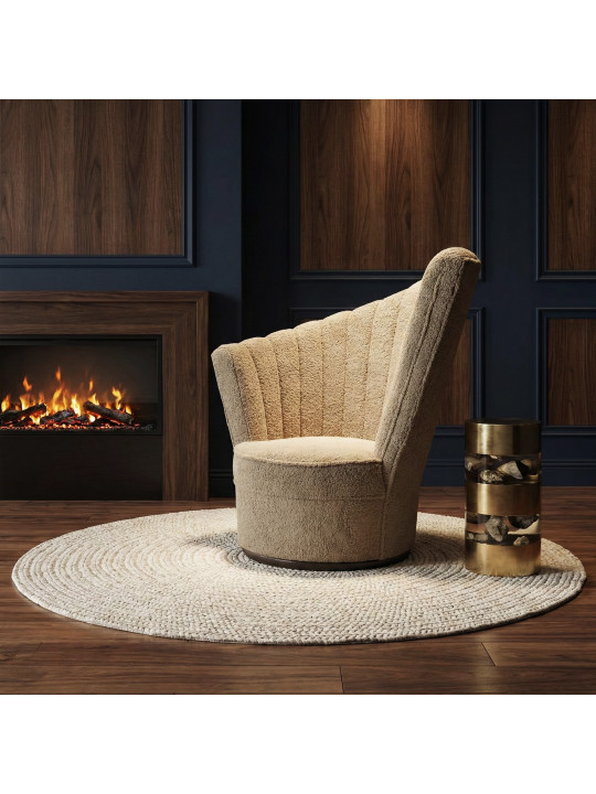 Բազկաթոռ HOBEL CORONA BROWN KUZU 1 R (1) 