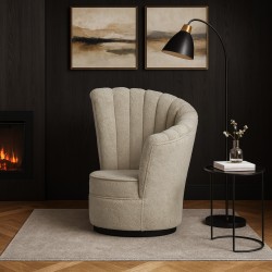 Кресло HOBEL CORONA LIGHT CAPPUCCINO KUZU 2  (1) 