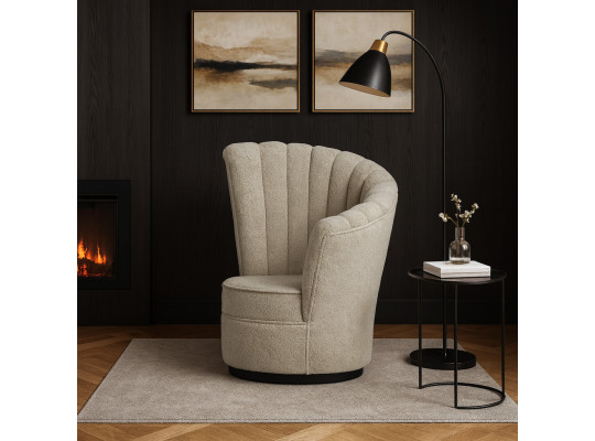Բազկաթոռ HOBEL CORONA LIGHT CAPPUCCINO KUZU 2  (1) 