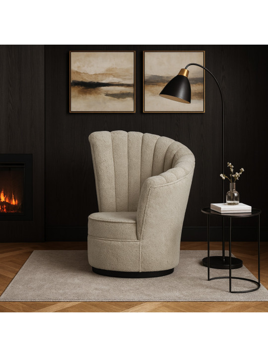 Բազկաթոռ HOBEL CORONA LIGHT CAPPUCCINO KUZU 2  (1) 
