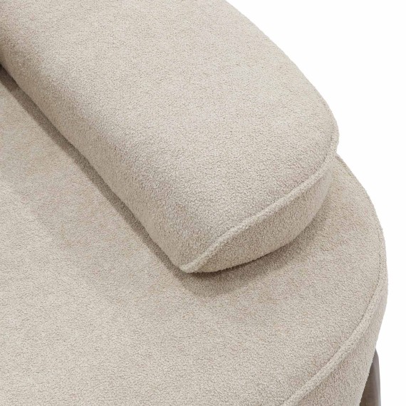 Բազկաթոռ HOBEL DANIA 1 STR OAK CREAM BONCUK 4/ BROWN BELLA 6 (2) 