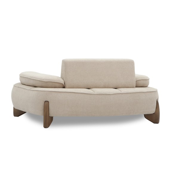 Բազկաթոռ HOBEL DANIA 1 STR OAK CREAM BONCUK 4/ BROWN BELLA 6 (2) 