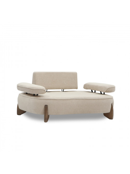 Բազկաթոռ HOBEL DANIA 1 STR CREAM BONCUK 4/ BROWN BEATTO 1012 (1) 