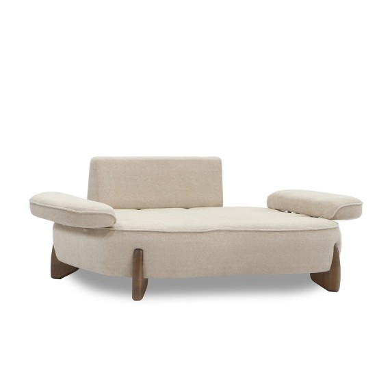 Բազկաթոռ HOBEL DANIA 1 STR OAK CREAM BONCUK 4/ BROWN BELLA 6 (2) 