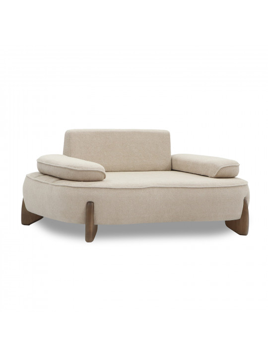 Բազկաթոռ HOBEL DANIA 1 STR CREAM BONCUK 4/ BROWN BEATTO 1012 (1) 