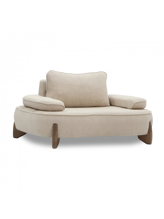 Բազկաթոռ HOBEL DANIA 1 STR CREAM BONCUK 4/ BROWN BEATTO 1012 (1) 