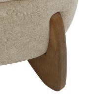 Բազկաթոռ HOBEL DANIA POUFIK OAK CREAM BONCUK 4/ BROWN BELLA 6 (2) 
