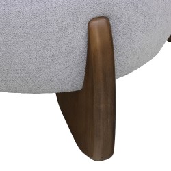 Кресло HOBEL DANIA POUFIK OAK LIGHT GREY BONCUK 18/ DARK GREY BELLA 14 (2) 