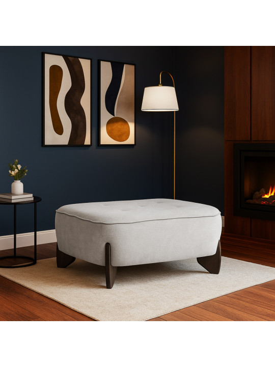 Բազկաթոռ HOBEL DANIA POUFIK / 14sm CREAM BONCUK 4 (1) 