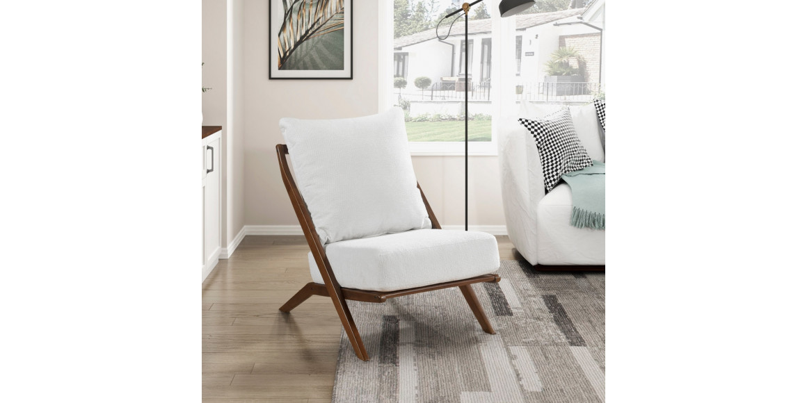 Բազկաթոռ HOMELEGANCE ELORA 1057BE-1 BEIGE (1) 