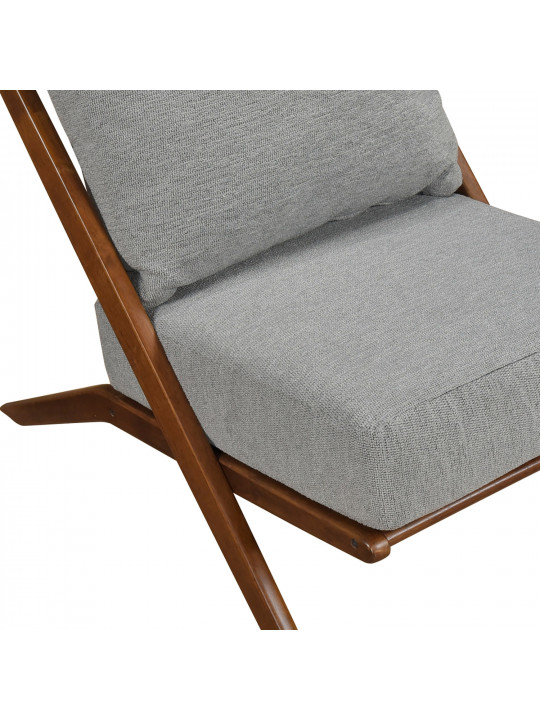 Բազկաթոռ HOMELEGANCE ELORA 1057GY-1 GREY (1) 
