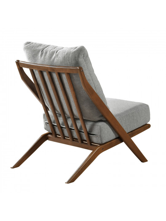 Բազկաթոռ HOMELEGANCE ELORA 1057GY-1 GREY (1) 