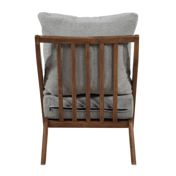 Բազկաթոռ HOMELEGANCE ELORA 1057GY-1 GREY (1) 