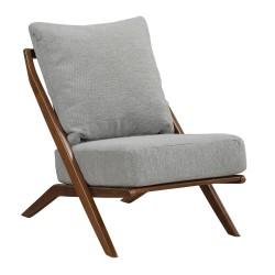 Кресло HOMELEGANCE ELORA 1057GY-1 GREY (1) 