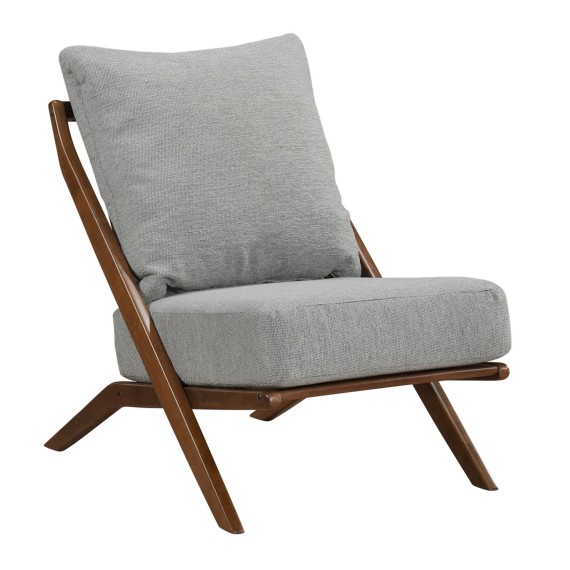 Բազկաթոռ HOMELEGANCE ELORA 1057GY-1 GREY (1) 