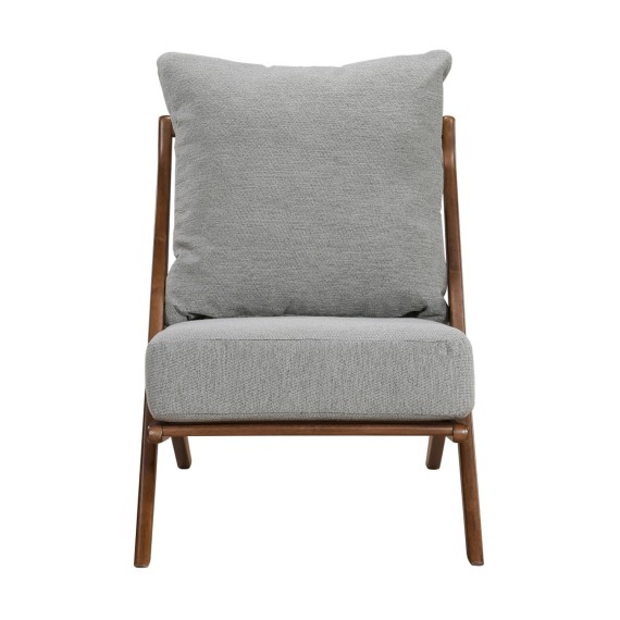Բազկաթոռ HOMELEGANCE ELORA 1057GY-1 GREY (1) 