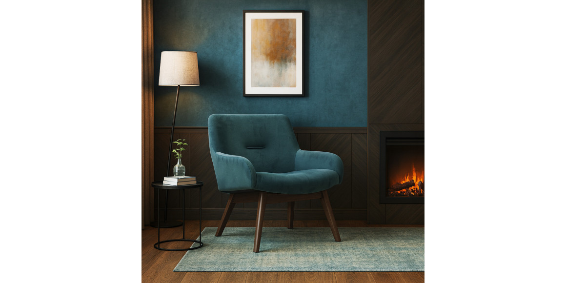 Բազկաթոռ IVORIE IVC-1191 WALNUT FIORI 23 