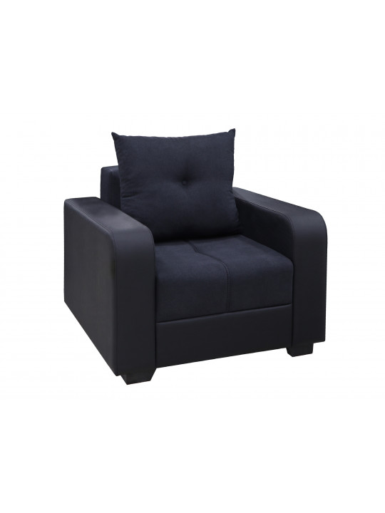 Բազկաթոռ HOBEL KATRIN 1 BLACK 4503/ BLACK SCANDI 23 (1) 