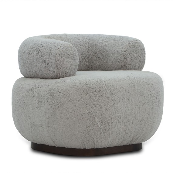 Кресло HOBEL MOON GREY KUZU 7 (1) 