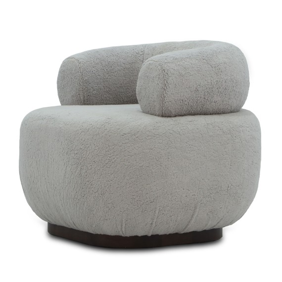 Кресло HOBEL MOON GREY KUZU 7 (1) 